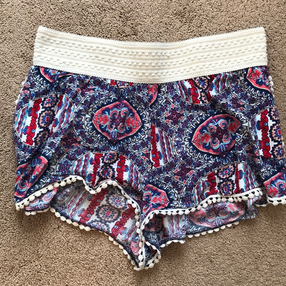 Cute boho themed shorts